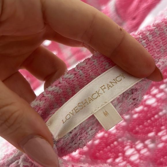 NEW Loveshackfancy tam maxi knit gown size medium - Picture 13 of 13